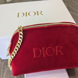Dior Red Pouch